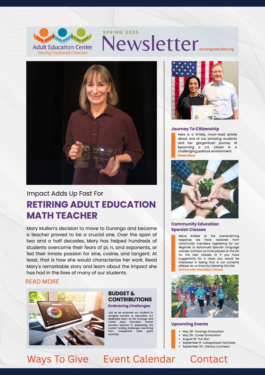 Spring 2025 Newsletter teaser